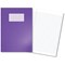 Hamelin Oxford Exercise Book 8mm Lined 80 Page A4 Purple (Pack of 50)
