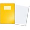 Hamelin Oxford Exercise Book 7mm Squared 80 Page A4 Yellow (Pack of 50)