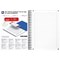Oxford Oceanis Wirebound Notebook, A5, Ruled, 180 Pages, Black