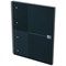 Oxford Hardback Twin Wire Notebook, A4+, Ruled, 160 Pages, Black