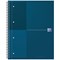 Oxford Hardback Twin Wire Notebook, A4+, Ruled, 160 Pages, Petrol Blue