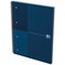 Oxford Hardback Twin Wire Notebook, A4+, Ruled, 160 Pages, Petrol Blue