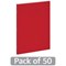 Hamelin Exercise Book 8mm Lined 80 Page A4+ Red (Pack of 50)