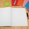 Hamelin Exercise Book 8mm Lined 80 Page A4+ Dark Blue (Pack of 50)