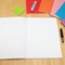 Hamelin Exercise Book 7mm Squared 80 Page A4+ Light Blue (Pack of 50)