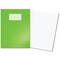 Hamelin Oxford Exercise Book 8mm Lined 80 Page A4+ Light Green (Pack of 50)