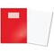 Hamelin Oxford Exercise Book 8mm Lined 80 Page A4+ Red (Pack of 50)