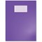 Hamelin Oxford Exercise Book 8mm Lined 80 Page A4+ Purple (Pack of 50)