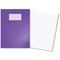 Hamelin Oxford Exercise Book 8mm Lined 80 Page A4+ Purple (Pack of 50)