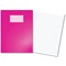 Hamelin Oxford Exercise Book 8mm Lined 80 Page A4+ Pink (Pack of 50)