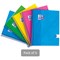 Oxford Touch Wirebound Notebook, A5, Ruled with Margin, 160 Pages, Assorted Colours, Pack of 5