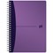 Oxford Metallics Wirebound Notebook, A5, Ruled, 180 Pages, Random Colour, Pack of 5