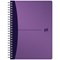 Oxford Metallics Wirebound Notebook, A5, Ruled, 180 Pages, Random Colour, Pack of 5