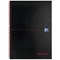 Black n' Red Glossy Black Wirebound Notebook, A4, Ruled, 140 Pages, Pack of 5 - Get 2 Extra Books Free