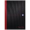 Black n' Red Casebound Notebook, A4, Ruled, 192 Pages, Pack of 5 - Get 2 Extra Books Free