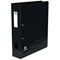 Oxford Oceanis A4 Lever Arch File, 70mm Spine, Plastic, Black Oxford Oceanis A4 Lever Arch File, 70mm Spine, Plastic, Black