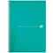 Oxford Office Wirebound Notebook, A4, 180 Pages, Random Bright Colour, Pack of 5