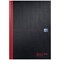 Black n' Red Hardback Casebound Recycled Notebook, A4, Ruled, 192 Pages, Pack of 2 Black n' Red Hardback Casebound Recycled Notebook, A4, Ruled, 192 Pages, Pack of 2