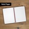 Black n' Red Hardback Wirebound Recycled Notebook, A4, Ruled, 140 Pages, Pack of 2