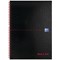 Black n' Red Wirebound Hardback Notebook, A4, 140 Pages, Pack of 2