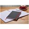 Black n' Red Casebound Notebook, A4, Ruled & Numbered, 144 Pages