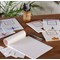 Basildon Bond Watermarked Pad, 178x137mm, Plain, 40 Sheets, White, Pack of 10