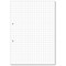 Hamelin Loose Leaf Paper 10mm Squared 1000 Page Punched 2 Hole A4 (Pack of 5)