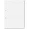 Hamelin Loose Leaf Paper 5mm Squared 1000 Page Punched 2 Hole A4 (Pack of 5)