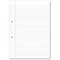 Hamelin Loose Leaf Paper 6mm Lined 1000 Page Punched 2 Hole A4 (Pack of 5)