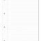 Hamelin Loose Leaf Paper 8mm Lined 1000 Page Punched 4 Hole A4 (Pack of 5)
