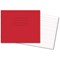 Hamelin Handwriting Book 6/21mm Lined 40 Page 165x200 Red (Pack of 100)