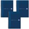 Oxford MyNotes Wirebound Notebook, A5, Feint Ruled & Margin, 200 Pages, Pack of 3