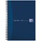 Oxford MyNotes Wirebound Notebook, A5, Feint Ruled & Margin, 200 Pages, Pack of 3