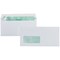 Basildon Bond Recycled DL Envelopes, Window, White, Peel & Seal, 120gsm, Pack of 500