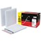 Plus Fabric C4 Gusset Envelopes, 25mm Gusset, Peel & Seal, White, Pack of 100