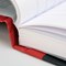 Black n' Red Casebound Notebook, A6, Ruled, 192 Pages, Pack of 5