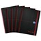 Black n' Red Wirebound Polypropylene Notebook, A5, Ruled, 140 Pages, Pack of 5 Black n' Red Wirebound Polypropylene Notebook, A5, Ruled, 140 Pages, Pack of 5