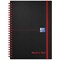Black n' Red Wirebound Polypropylene Notebook, A5, Ruled, 140 Pages, Pack of 5
