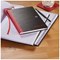 Black n' Red Casebound Notebook, A4, Ruled & Indexed A-Z, 192 Pages, Pack of 5