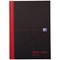 Black n' Red Recycled Casebound Notebook, A5, Ruled, 192 Pages, Pack of 5