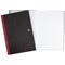 Black n' Red Casebound Notebook, A4, Ruled, 192 Pages, Pack of 5