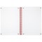 Black n' Red Soft Cover Wirebound Notebook, A5, Ruled & Perforated, 100 Pages, Pack of 10