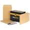 New Guardian Heavyweight C4 Gusset Envelopes, 25mm Gusset, 130gsm, Peel & Seal, Manilla, Pack of 100