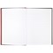 Black n' Red Casebound Notebook, A5, Ruled, 192 Pages, Pack of 5