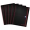 Black n' Red Wirebound Polypropylene Notebook, A4, Ruled, 140 Pages, Pack of 5