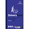 Challenge Carbonless Delivery Note Duplicate Book, 100 Sets, 210x130mm, Pack of 5