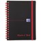 Black n' Red Wirebound Polypropylene Notebook, A6, Ruled, 140 Pages, Pack of 5