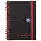 Black n' Red Wirebound Polypropylene Notebook, A6, Ruled, 140 Pages, Pack of 5