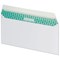 Basildon Bond Recycled DL Envelopes, White, Peel and Seal, 120gsm, Pack of 100