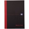 Black n' Red Casebound Notebook, A5, Ruled & Indexed A-Z, 192 Pages, Pack of 5